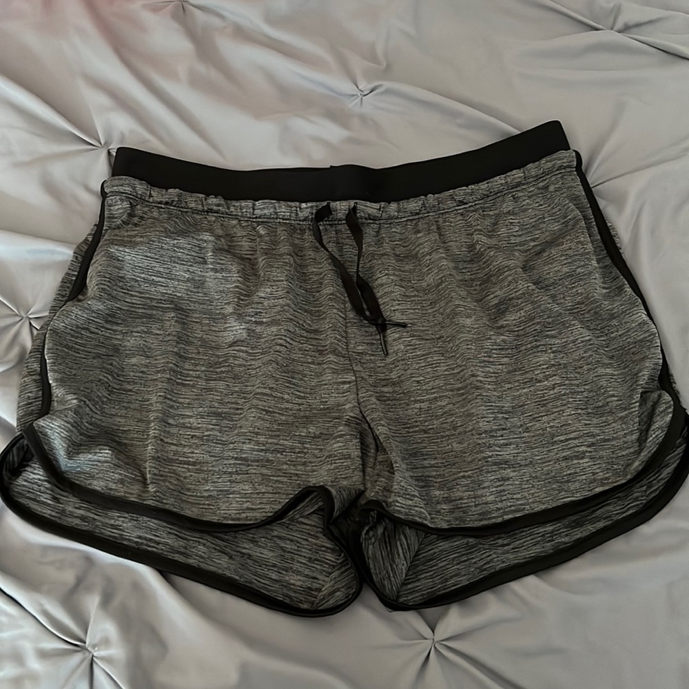 Dark Gray and Black Tek Gear Shorts